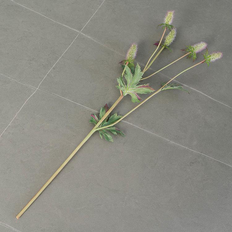 Искусственный светло-зелёный эрингиум Элегант Elegant Eryngium Light Green 52 cm