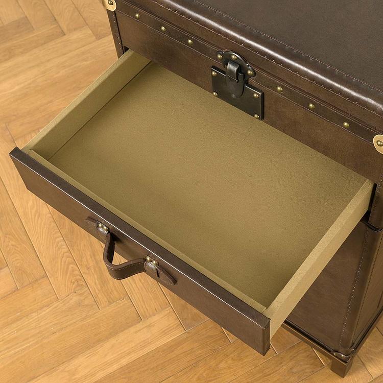 Барный шкаф-сундук Вояж Voyage Chest Sideboard RM