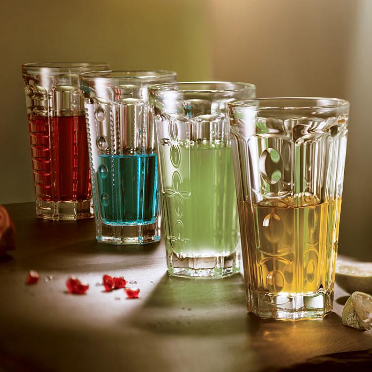 Высокий стакан для коктейля Сага Блёстки Saga Long Drink Sequins