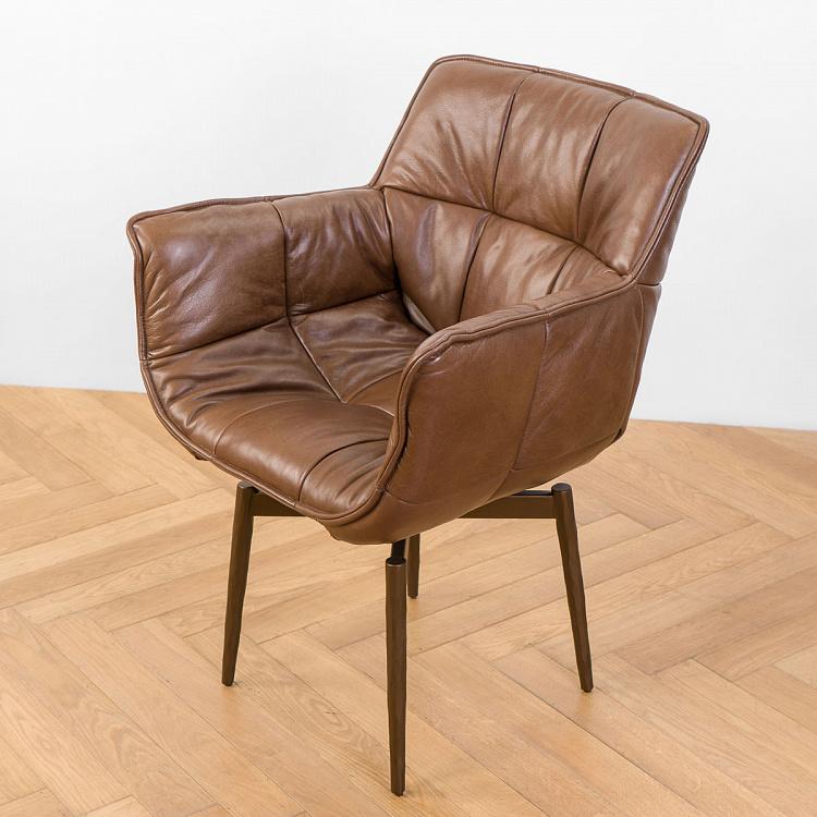 Кресло Центр, латунные ножки Center Armchair, Hammer Brass RM