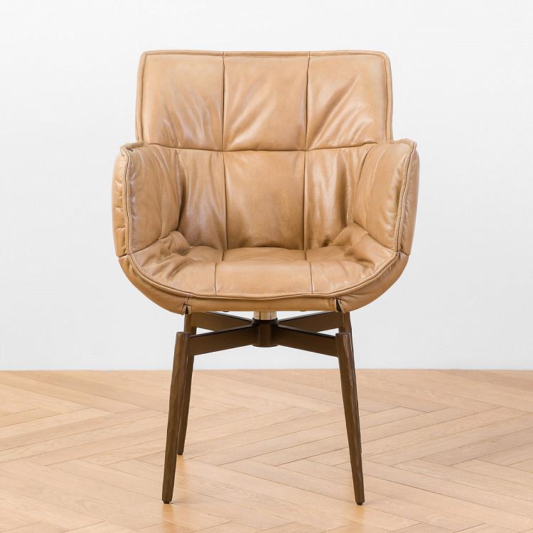 Кресло Центр, латунные ножки Center Armchair, Hammer Brass RM