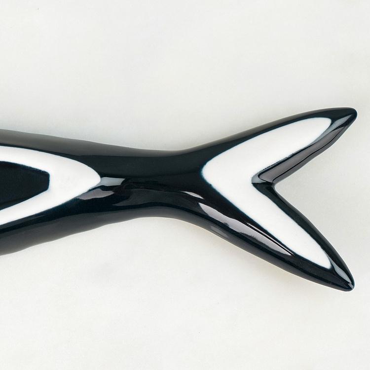 Сервировочное блюдо Тёмно-синяя рыбка Fish Tray Dark Blue