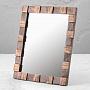 Зеркало Wood Imitation Edge Mirror