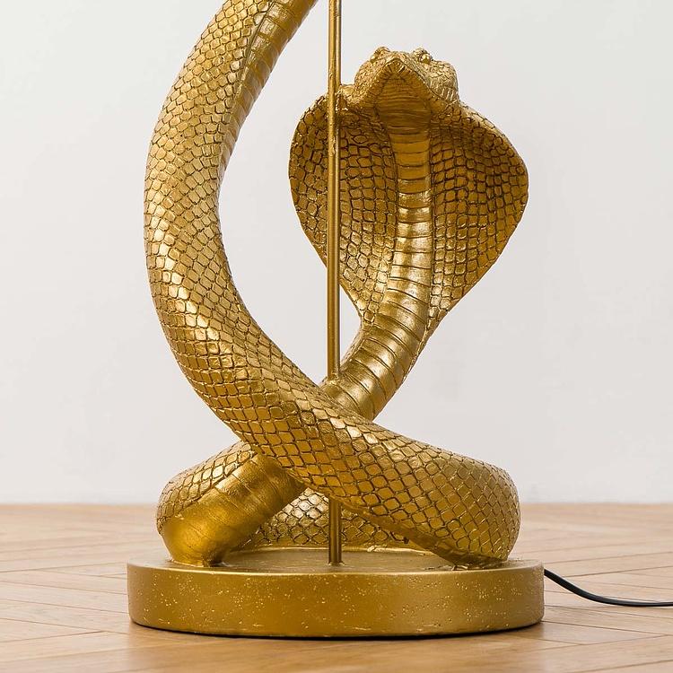 Торшер Каара с чёрным абажуром Floor Lamp Kaara With Black Shade