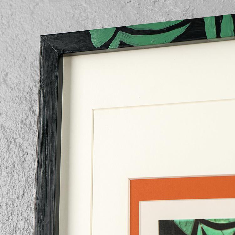 Картина-принт Флористический кубизм 2 Florist Cubist Frame 2