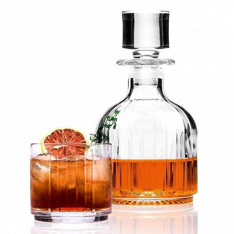 Набор Комбо из графина для виски и двух стаканов Combo Whisky Decanter and Glasses Set