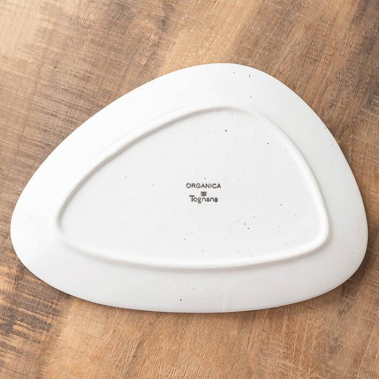 Треугольная тарелка Органика Море, S Organica Mare Triangular Plate Small