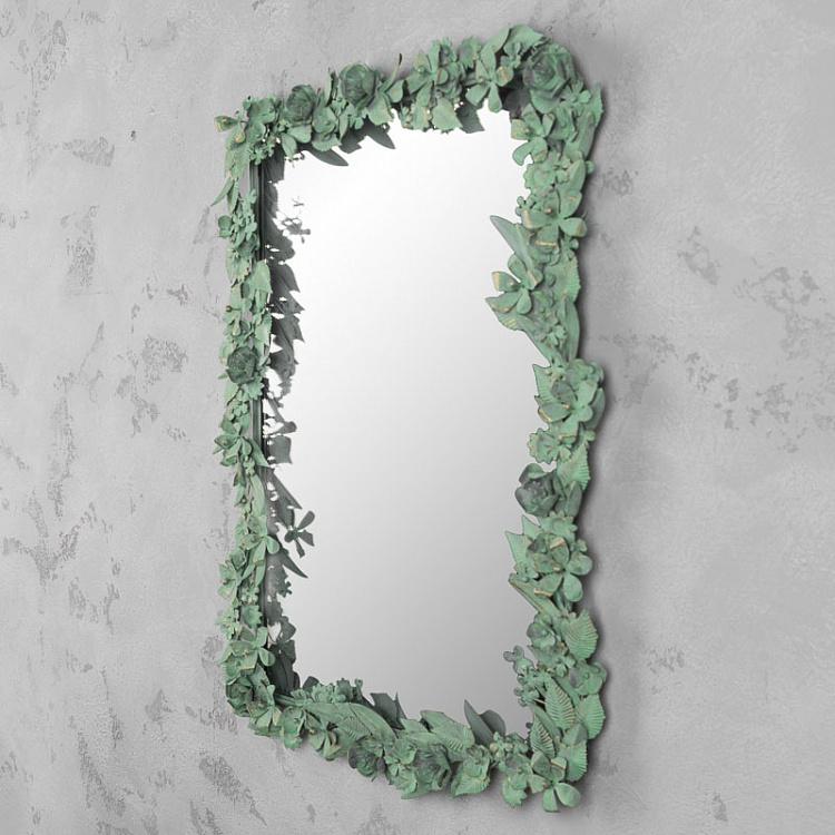 Настенное зеркало Плющ Mirror With Green Ivy Flower