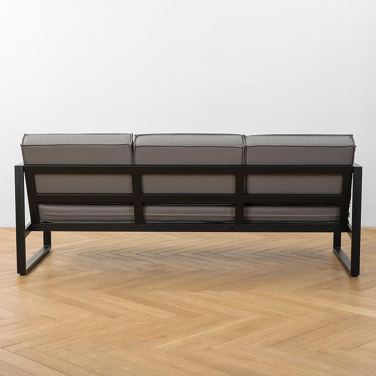 Трёхместный садовый диван Этика Ethic 3 Seater, Black