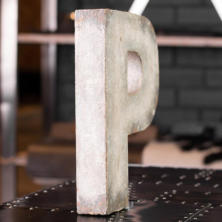 Декоративная буква P, S Uncle David Letter P Small