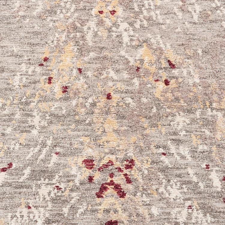 Прикроватный ковёр с коротким ворсом Бронзовые перья Magic Feathers Bronze