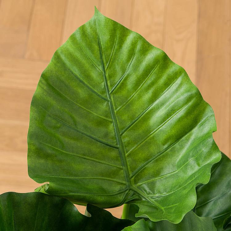 Искусственная кустовая алоказия Калидора, M Calidora Alocasia Bush 75 cm