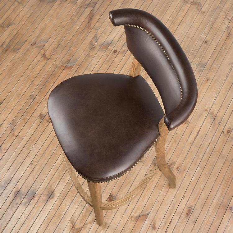 Высокий барный стул Анджелес Angeles Barstool High, Weathered Oak