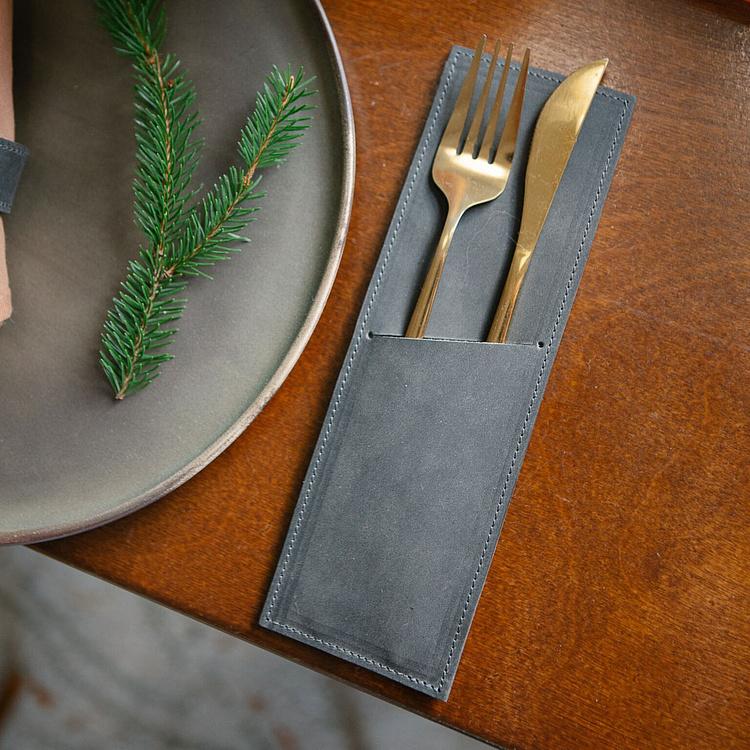 Набор из двух конвертов для столовых приборов Смоки Set Of 2 Cutlery Envelopes Smoky