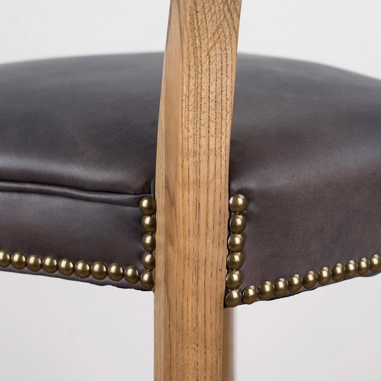 Высокий барный стул Анджелес Angeles Barstool High, Weathered Oak