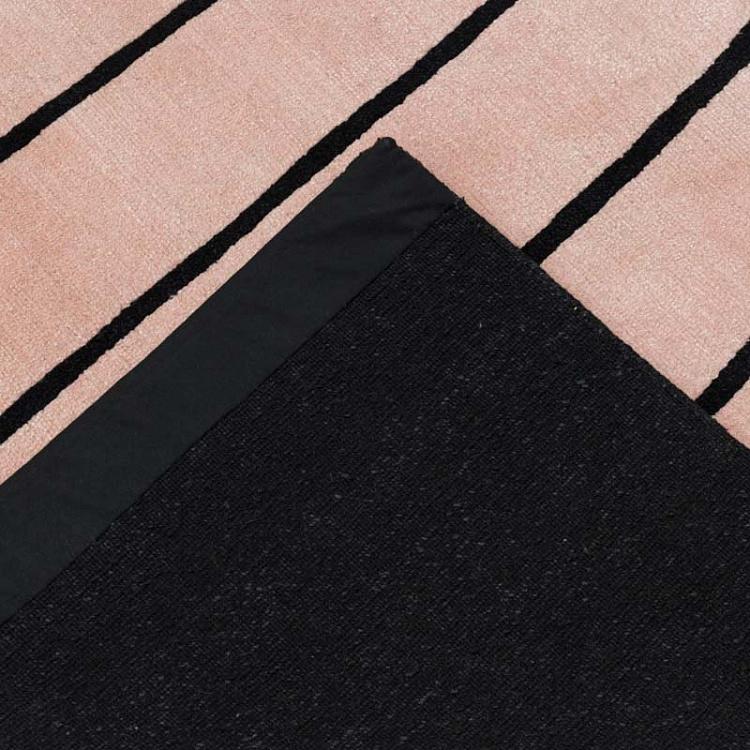 Ковёр с коротким ворсом Розовый веер Fool Moon Fan Pink