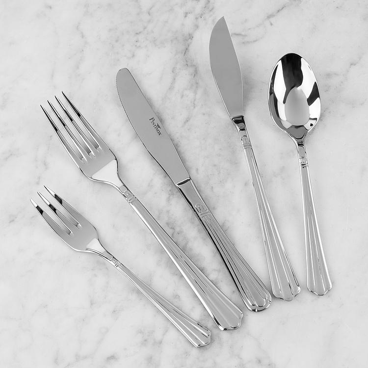 Набор из 126 столовых приборов на 12 персон в деревянной коробке Бернини Set Of 126 Cutlery Pieces Bernini Wooden Box