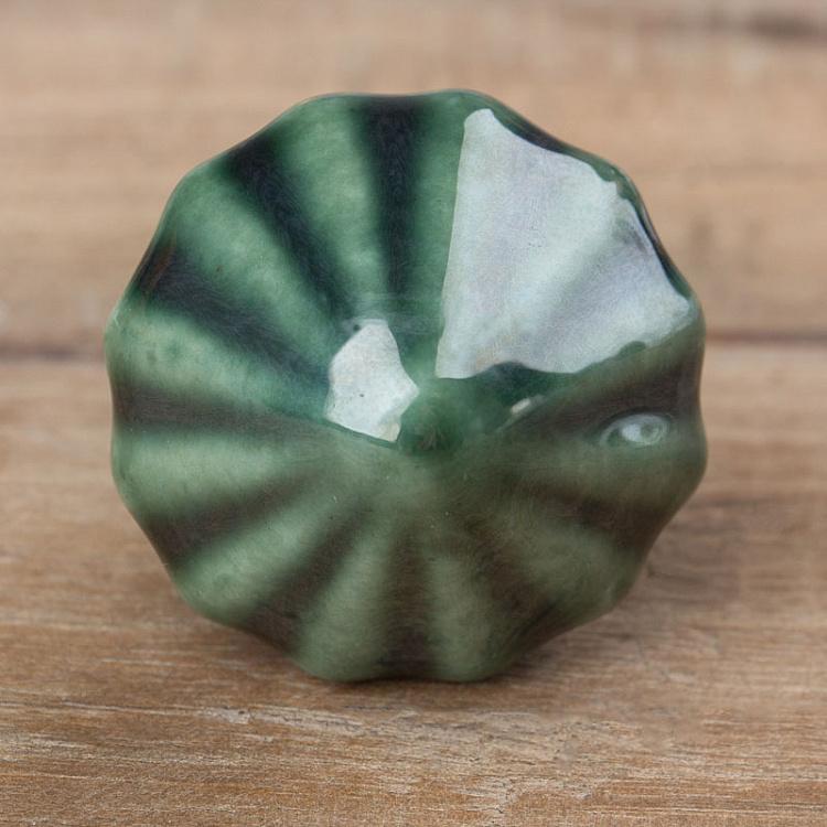 Мебельная ручка Бутон зелёный Bud Green Knob