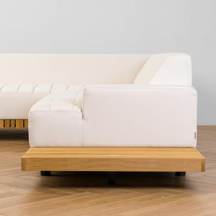 Садовый угловой диван Икона Icon Group, Golden Teak