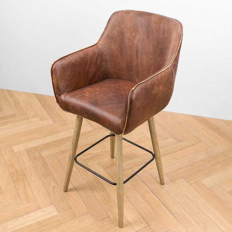 Барный стул Кофе Coffee Barstool, Oak Brown