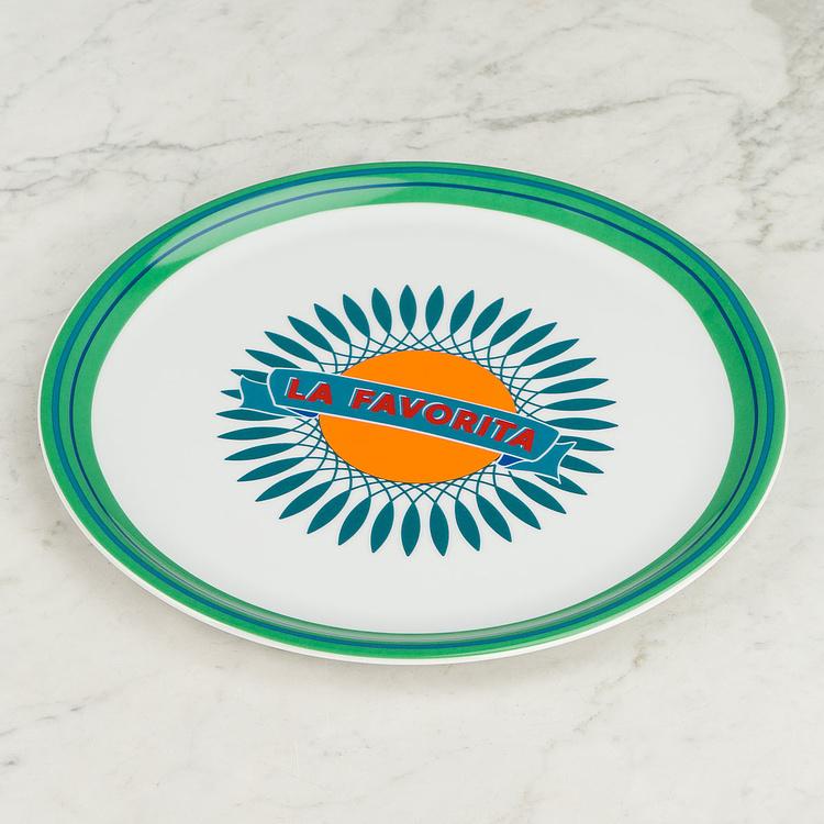 Тарелка для пиццы Красивая страна Фаворит Bel Paese Pizza Plate La Favorita