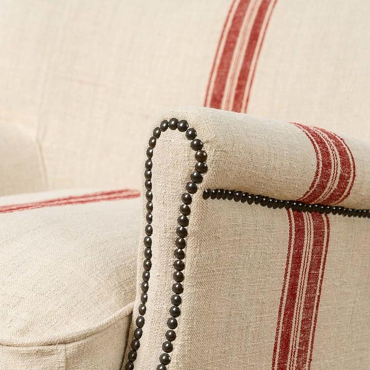 Кресло Тёрнер в обивке из винтажных хлопковых мешков Turner Armchair