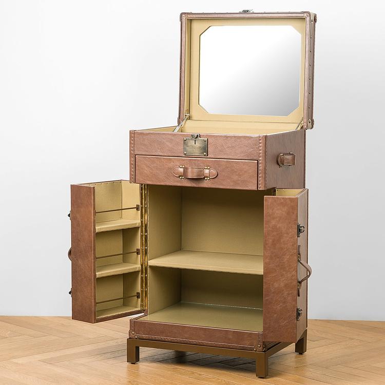 Барный шкаф-сундук Вояж Voyage Chest Sideboard RM