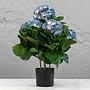 Искусственное растение Hydrangea Bush Dark Blue 55 cm