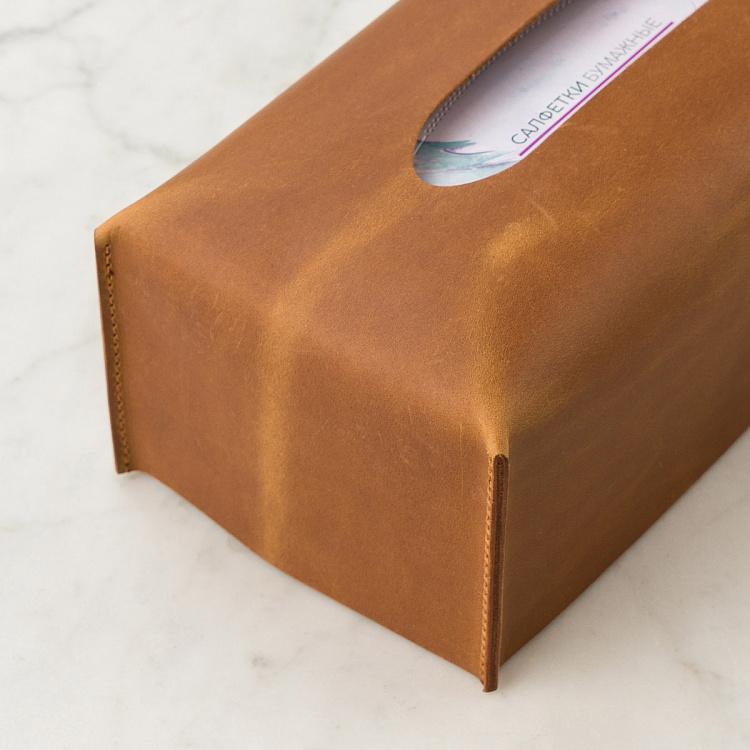 Чехол на картонный блок салфеток Карамель Case For Paper Napkins Caramel