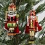 Набор из 2-х ёлочных игрушек Set Of 2 Glass Mouse King And Nutcracker 16,5 cm