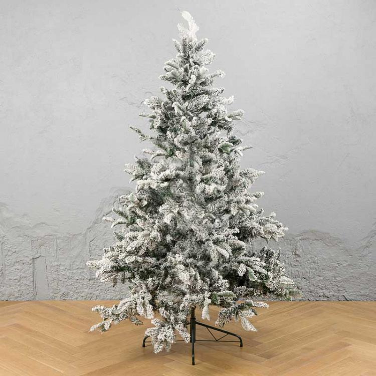 Искусственная заснеженная новогодняя ёлка, 182 см Snow-Covered Spruce Without Light Bulbs 182 cm