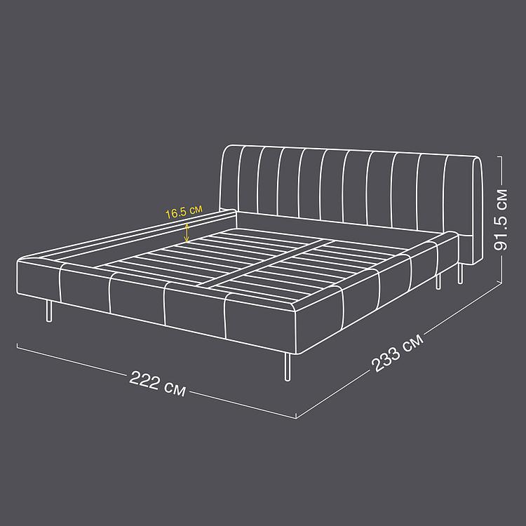 Двуспальная кровать Вист Whist Bed PF