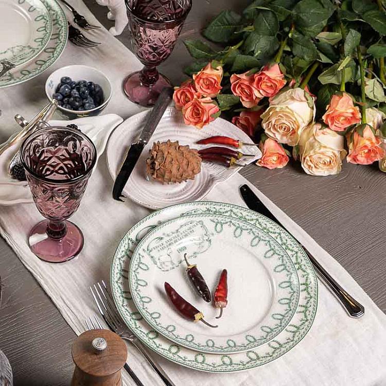 Десертная тарелка Общество птицеводов и кролиководов Cercle Avicole And Cunicole Dessert Plate