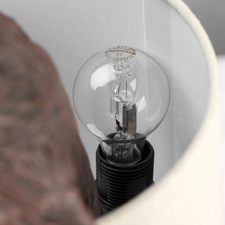 Настольная лампа Обезьянка, держащая абажур Table Lamp With Monkey Holding Shade