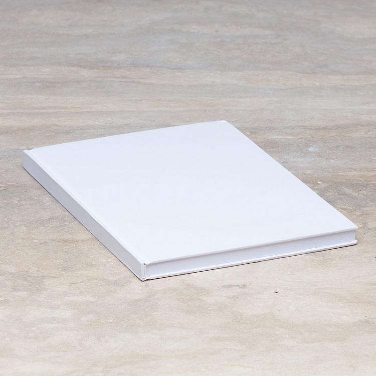 Белая гостевая записная книга Collateral White Book 25CPS