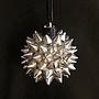 Ёлочная игрушка Spiked Ball Silver 4,5 cm