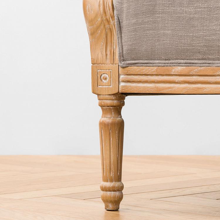 Двухместный диван Жан-Поль, песочные ножки Jean-Paul 2 Seater, Oak Sandwashed