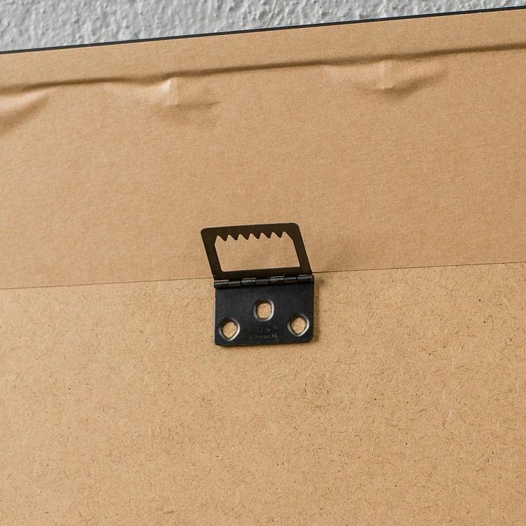 Фото-принт триптих в серебристой раме Сине-белая лодка Set Of 3 Blue And White Boat, Pewter Frame