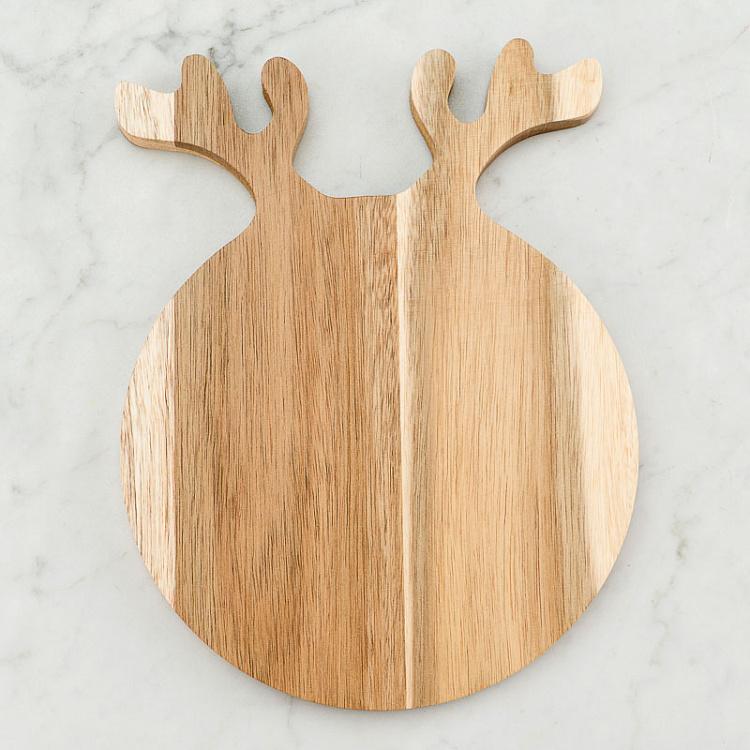 Разделочная доска в форме головы оленя Deer Head Board