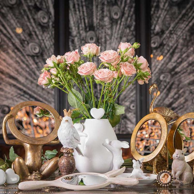 Овальное настольное зеркало Утка Oval Mirror Webbed Feet