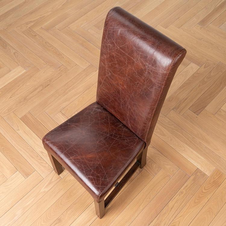 Стул Ролбак, тёмные ножки Rollback Dining Chair, Antique Wood