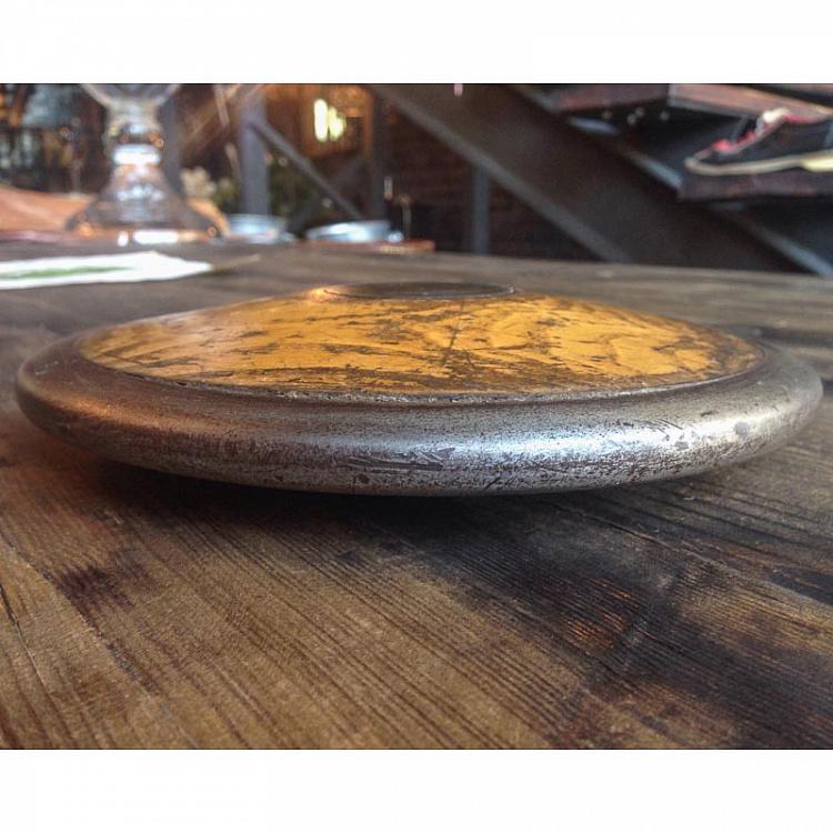 Винтажный диск для метания из дерева 2 Vintage Wooden Athletics Discus 2