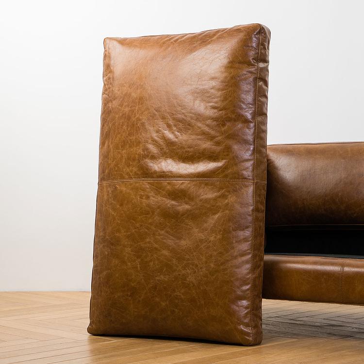 Двухместный диван Томми, светлые ножки Tommy 2 Seater, Light Brown Wood D