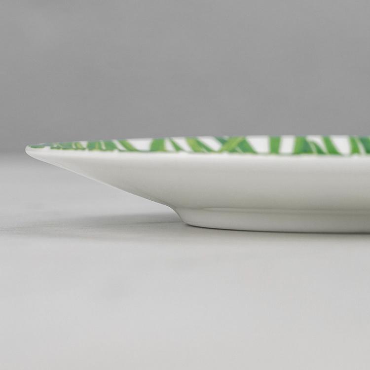 Десертная тарелка Зелёная жизнь, S Life In Green Dessert Plate Small