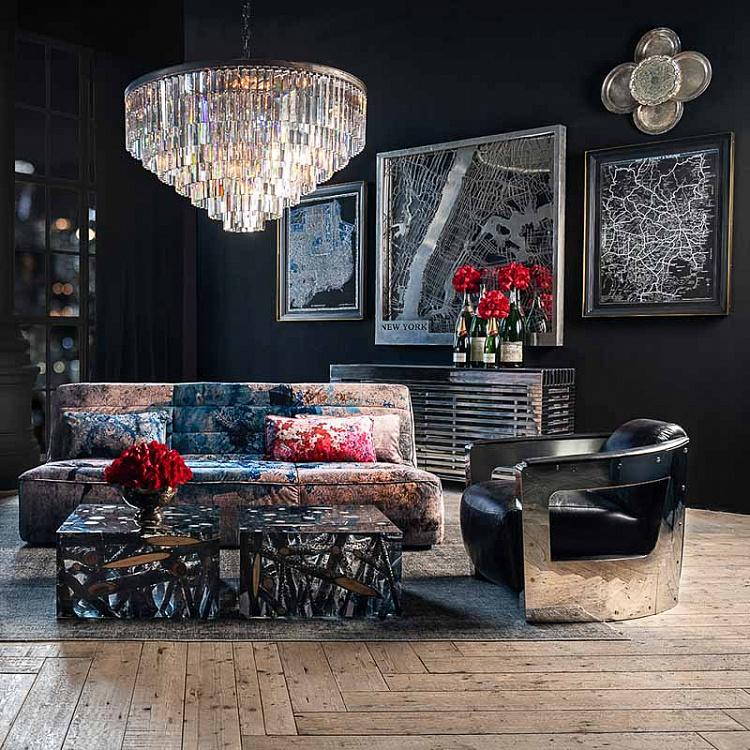 Люстра Одеон с семью кольцами Odeon Chandelier 7 Rings