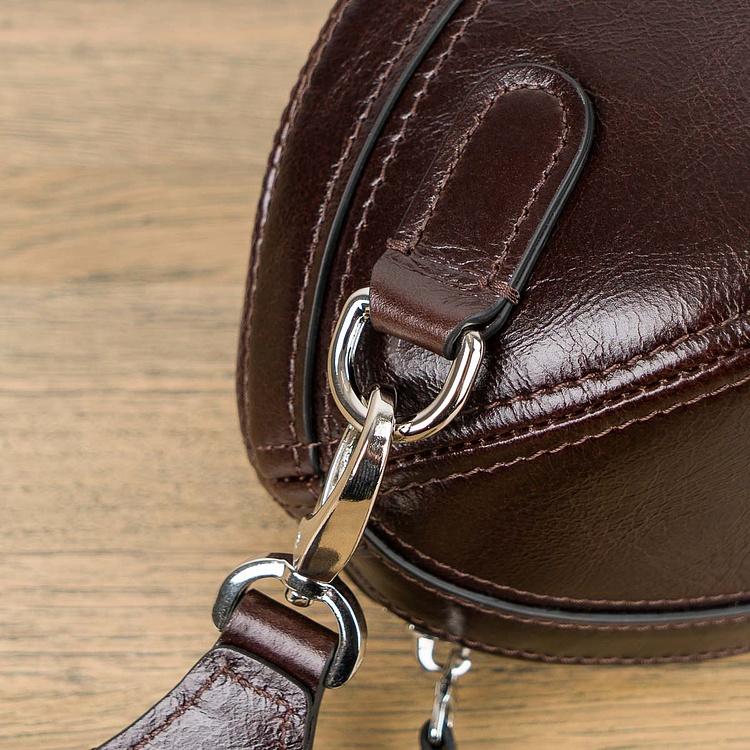 Кожаный несессер-мяч Оболенский Покет Skid Obolensky Pocket