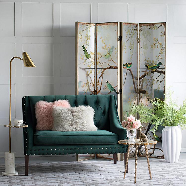 Ширма из четырёх панелей Экзотические мелодии Exotic Melodies 4 Panels Screen