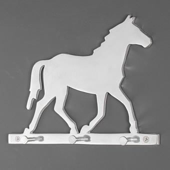 Coat Rack 3 Hooks Horse
