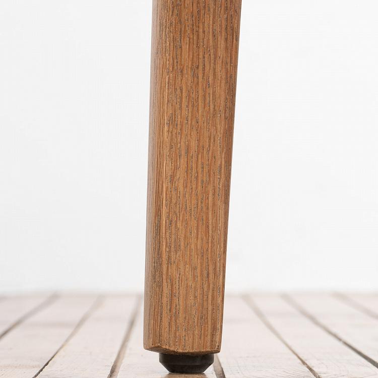 Низкий барный стул Анджелес Angeles Barstool Low, Weathered Oak