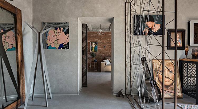 Ограничитель двери был замечен в квартире Кристины Орбакайте на страницах сайта Интерьер + Дизайн